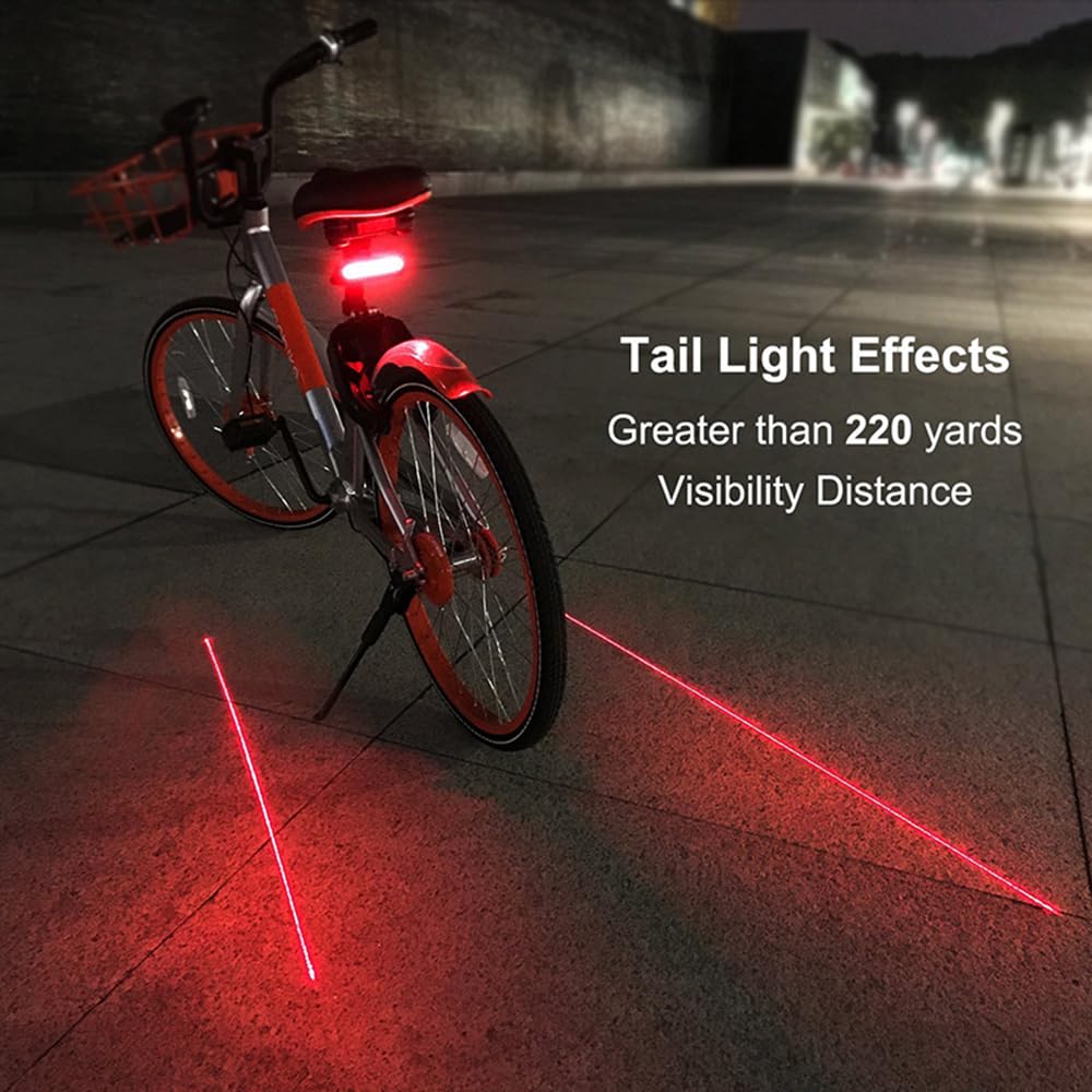 Światło LED roweru USB Taillight Rower Wireless Turn Light Tylne światło rowerowe Zdalne oświetlenie pasa ruchu Rower Tylne światła rowerowe