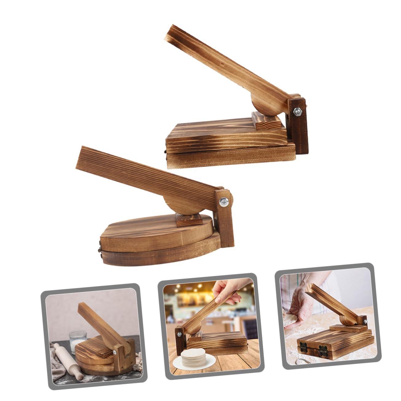 2pezzi Stampo Per Gnocchi in Legno Pressa Per Pasta Sfoglia Utensile Da Cucina Accessori Per Cucina Strumento Per Gnocchi Stampo Per La Pasta