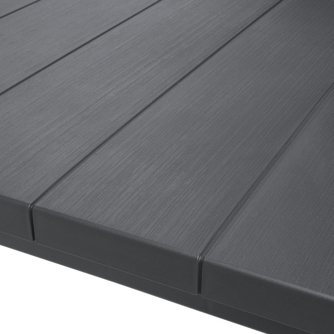 Keter Julie Table Double Composition Table d'extérieur Graphite