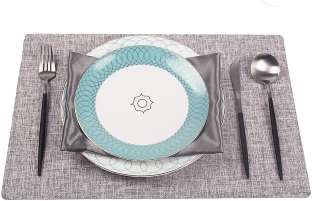 And White Plate, Plate, Placemat, Combination Tableware Set, Table Setting, Kitchen Utensils