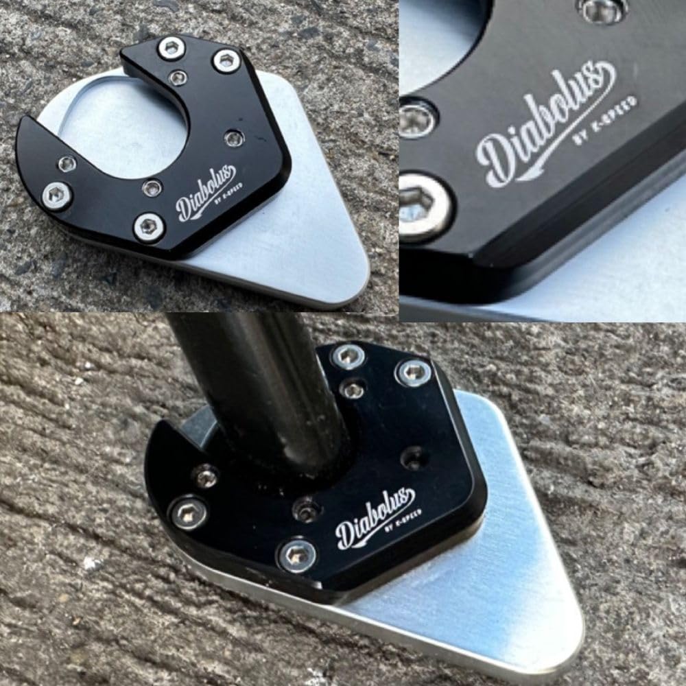 Amazon | Diabolus by K-SPEED ホンダ CL250/500用スタンドプレート