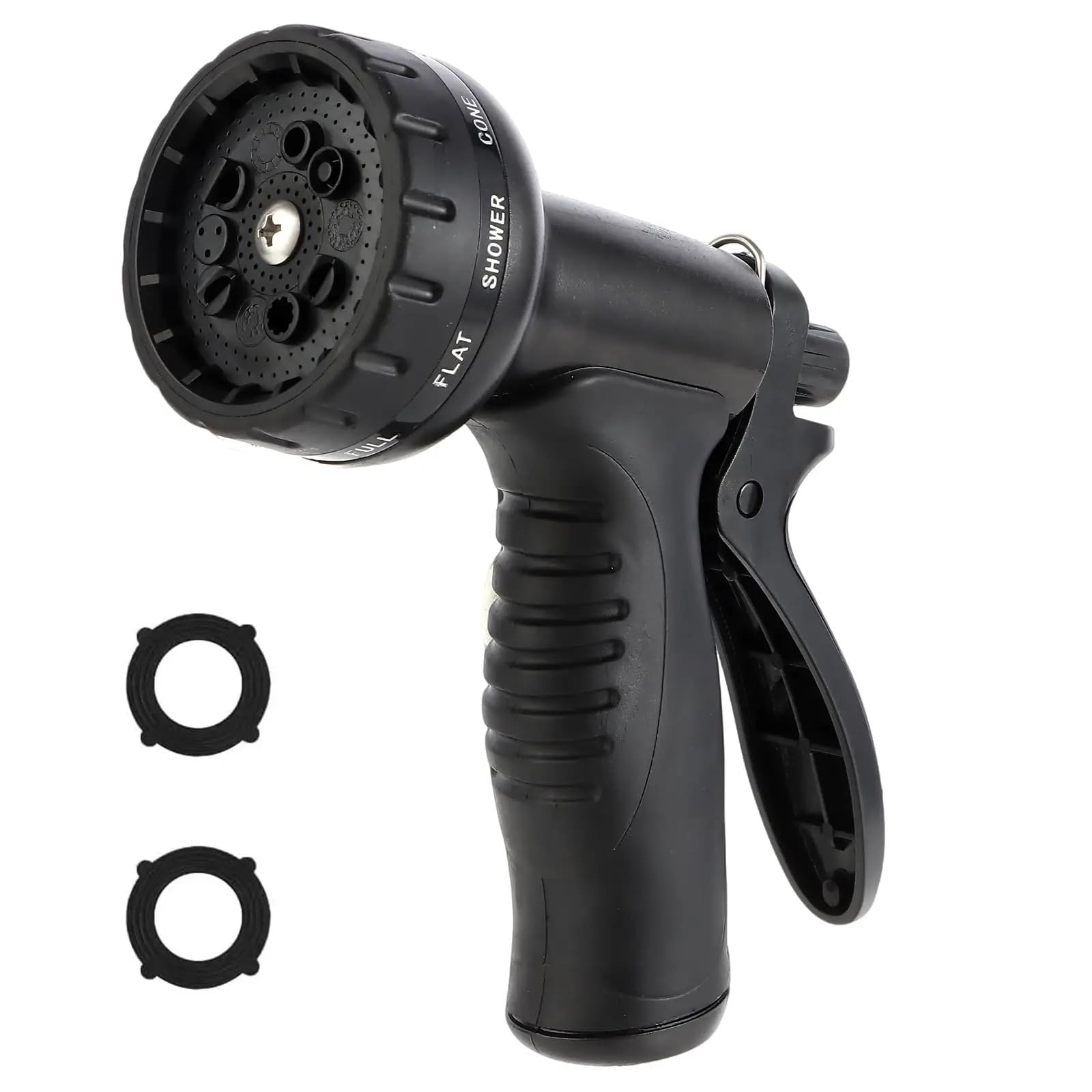 Water Hose Nozzle ABS Water Spray Nozzle with 10 Spray Modes Suitable