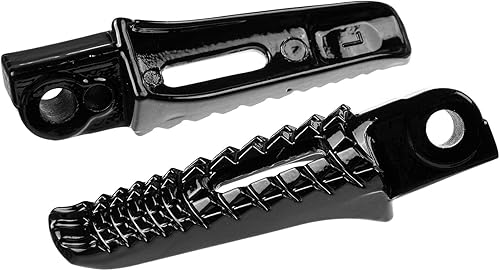 Miniatura 2 de Estriberas de pie trasero Pedal para Suzuki GSXR600 GSXR750 GSXR1000 B-King (clavijas traseras, negro)