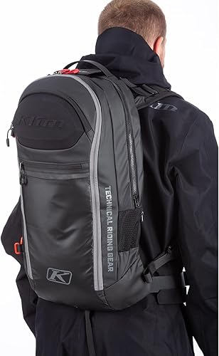 Miniatura 3 de KLIM Atlas 14 Avalanche Airbag Mochila para motos de nieve, Negro - Castlerock, Minimalista