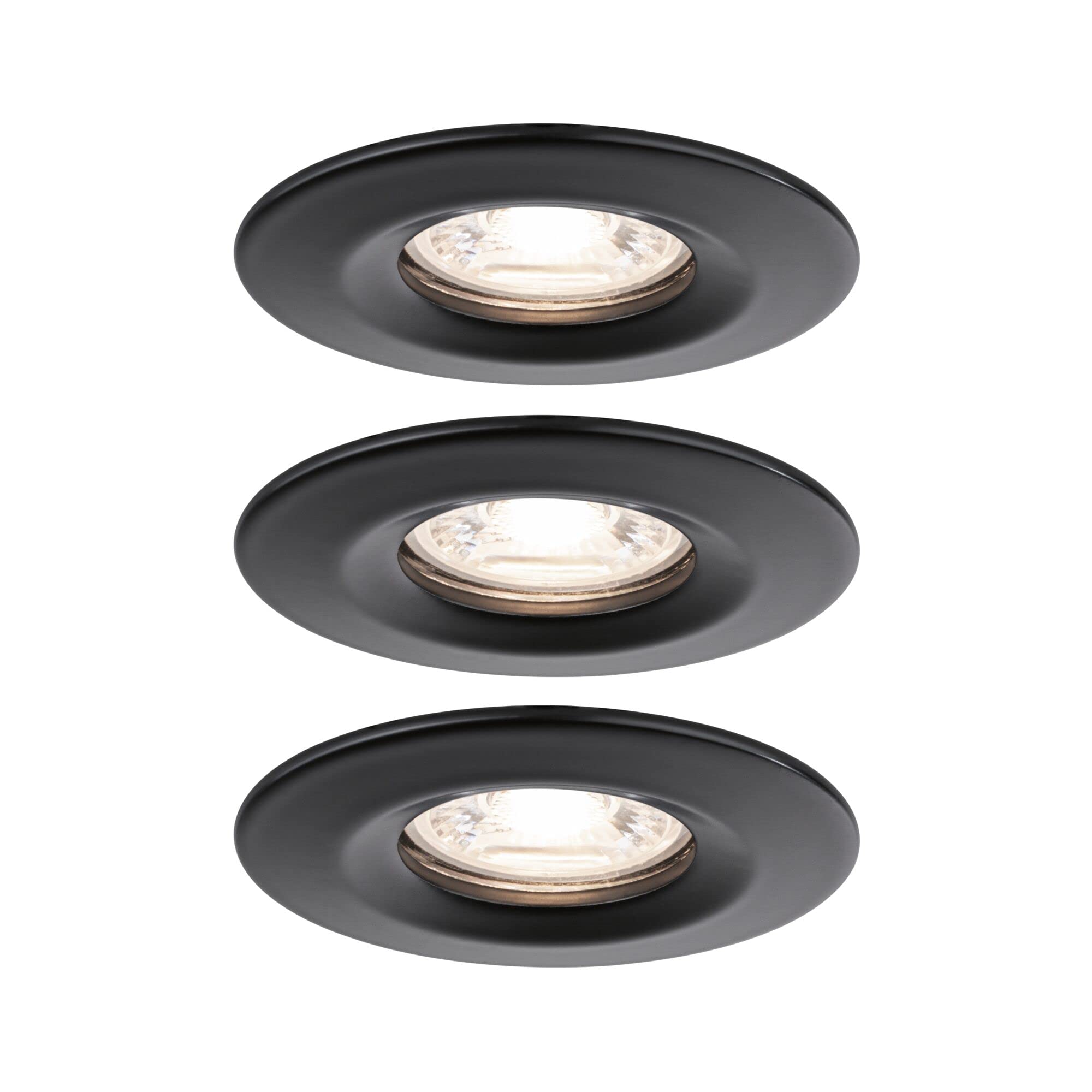 Paulmann Nova Mini Downlight 3-Set Rigid Black