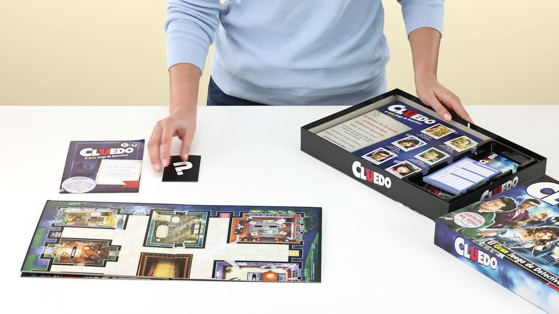 Cluedo 38712, gioco da tavolo, detective, 8 anni Cluedo 38712, gioco da tavolo, detective, 8 anni