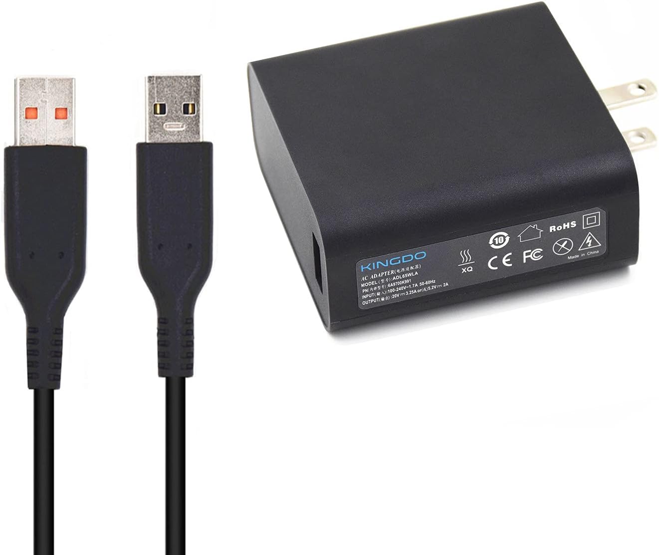 Yoga Power Supply Adapter Charger Fit for Yoga 900 700 900S 3 4 3-14 3-11 Pro 1370 1470 1170 900-13ISK 700 14ISK 700-11ISK 900-13ISK2 900-131SK 900S-12ISK Model Laptop Power Charger