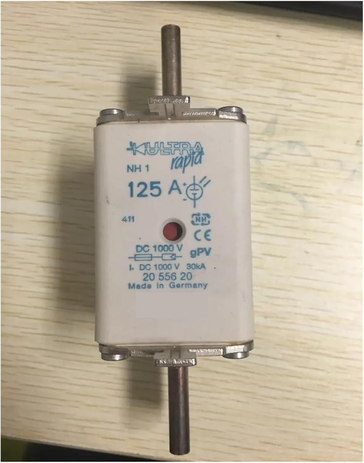 Fuses NH1 125A DC1000V 2055620 NH1 80A DC750V 2055604 NH1 100A DC750V 2055604