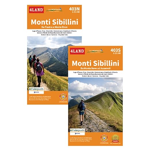 Monti Sibillini 1:25.000