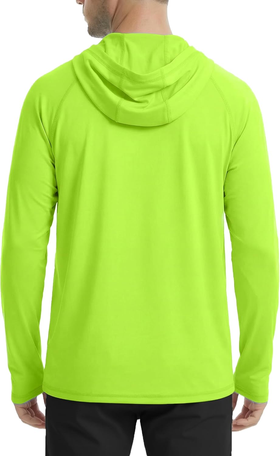 KINSWT Men's UPF 50+ Sun Protection Hoodie Shirts Long Sleeve Hiking Fishing Lightweight SPF UV Shirt with Hood