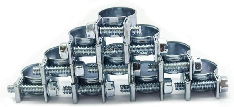 Kit de Abraçadeiras para Mangueira de Combustível CNHEQIW 1/4, 5/16 e 3/8 – 33 unidades