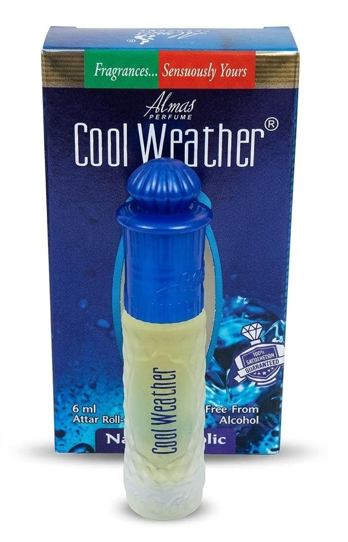 Almas Cool Weather Attar Roll-On Perfume, 6 ml, Alcohol-Free, Natural-image-13