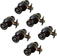 Vista 27 de Design House 728345 - Pomo universal con llave para puerta de entrada de 6 vías (latón envejecido)