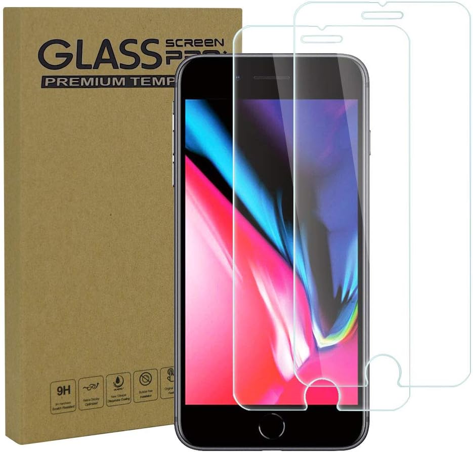 [2 Pack] iPhone 6 / 6s Screen Protector [LIFETIME WARRANTY] - Anker GlassGuard(Premium Tempered-Glass Screen Protector) for Apple iPhone 6 and iPhone 6s (4.7 inch)