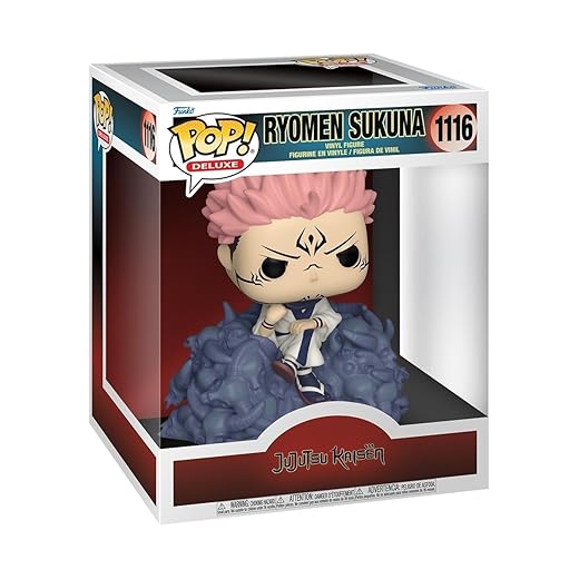 Funko Pop! Animation Deluxe: Jujutsu Kaisen - Sukuna, Multicolor, 61362