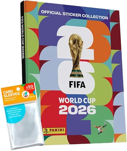 Bundle avec autocollants Coupe du monde 2026, 1 album à c…