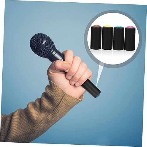 Miniatura 8 de 4 tapas de rosca para batería de micrófono, compatibles con cubiertas de batería de repuesto