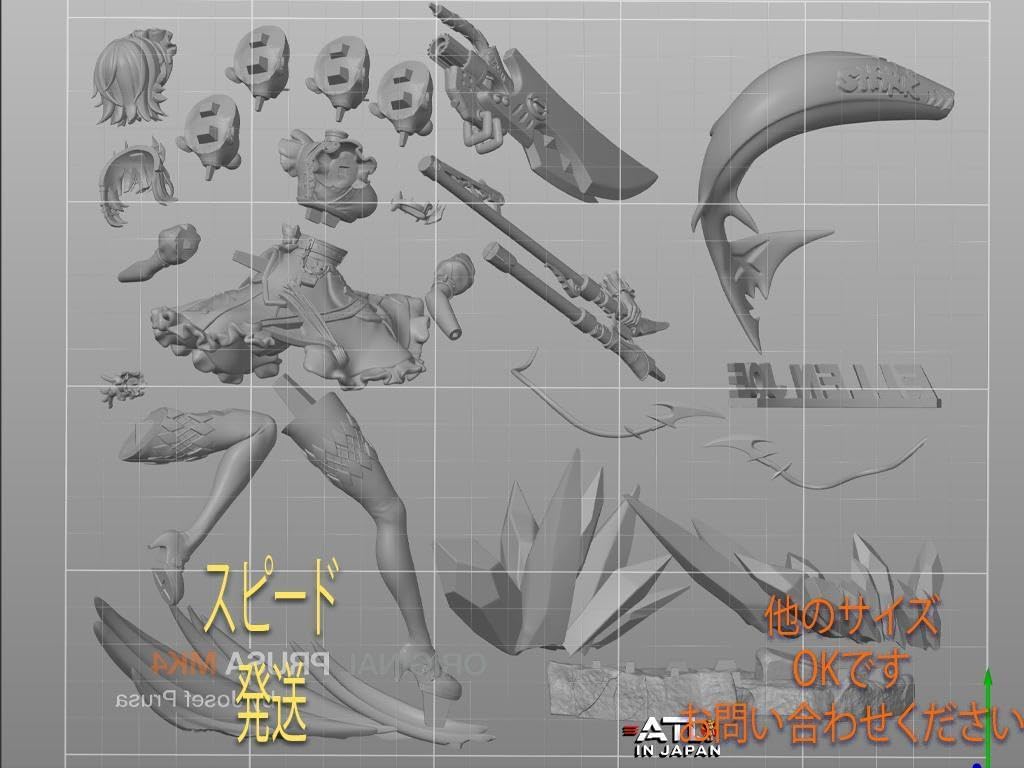 エレン・ジョー ゼンゼロ ガレージキット コレクション エレン・ジョー ゼンゼロ ガレージキット エレンジョー ゼンゼロ ガレージキット 1/10 ゼンゼロ エレン Joe 未塗装未組立