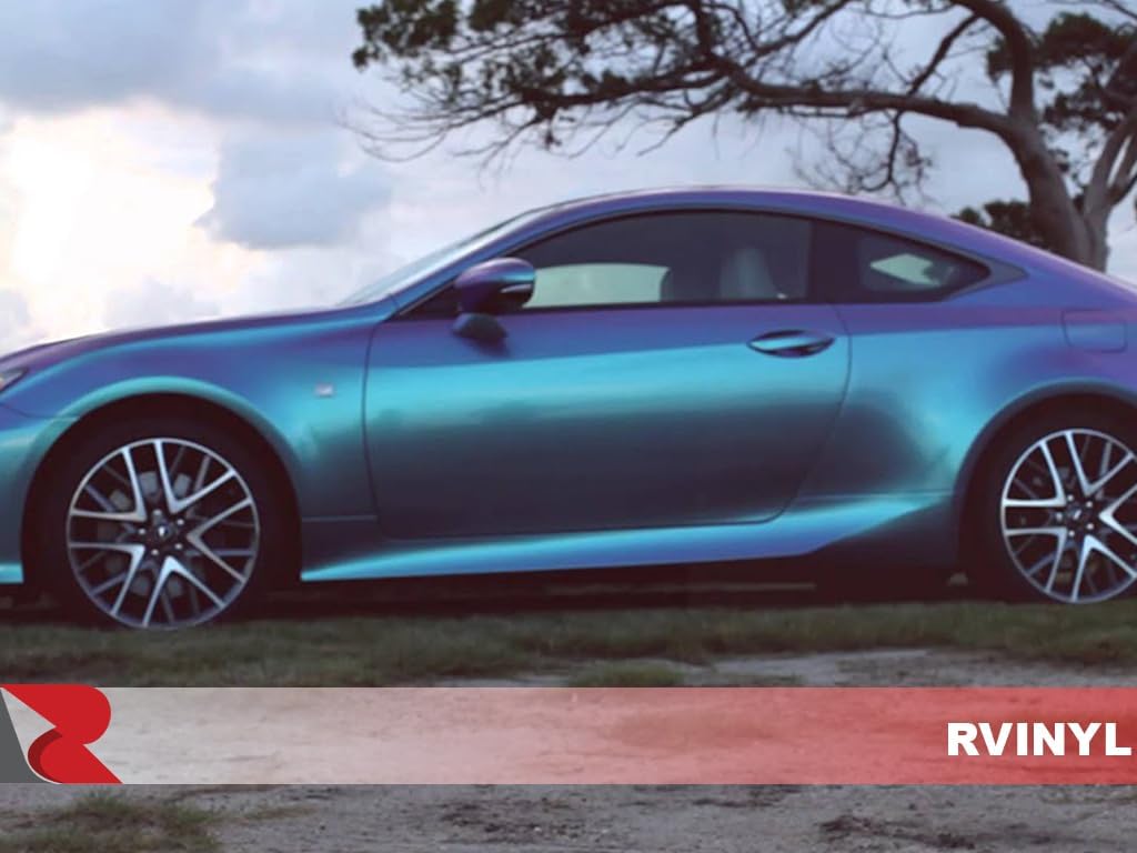 ORACAL 970RA Series Dual Cast Wrap Film in Shift Effect Gloss Ultramarine Violet 319-1ft x 5ft - Thick Car Vinyl Roll with Air Release Adhesives for Vehicles