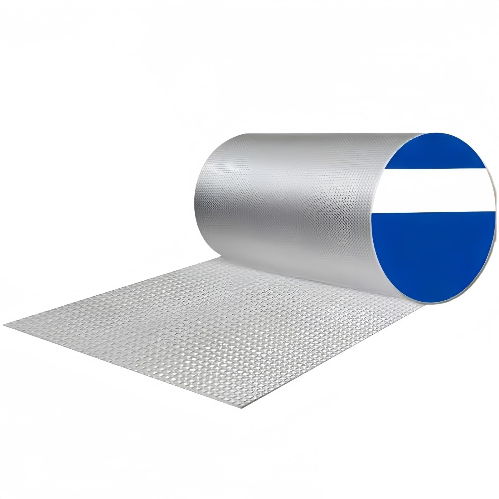 Cinta Butílica Impermeable de Aluminio Autoadhesiva, Parche Antifugas para Techo Metálico y Techo Plano, Resistente UV y Todas las Temperaturas
