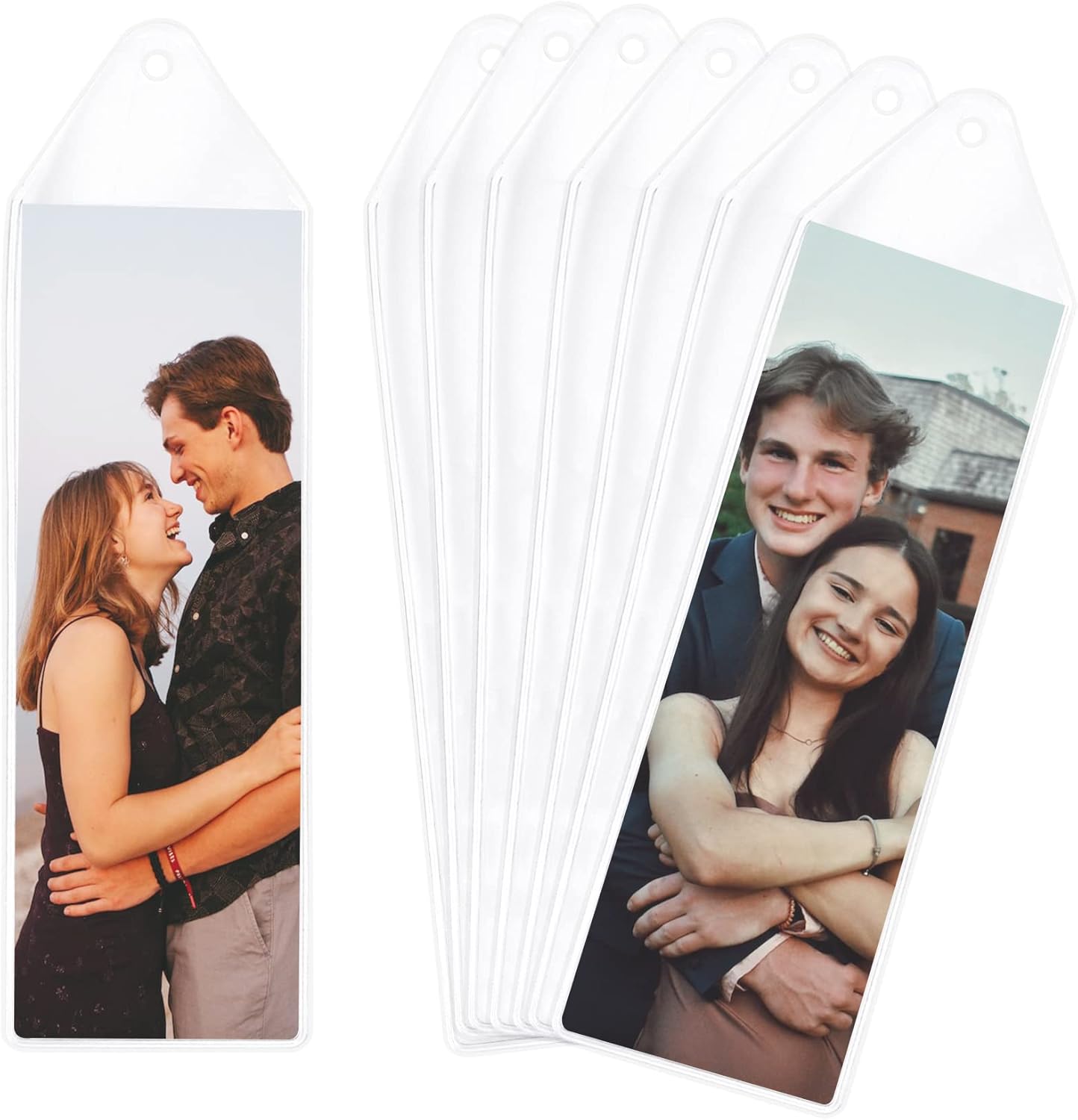 20Pcs Bookmark Sleeves, Clear Plastic Bookmark Covers/Holders Photo