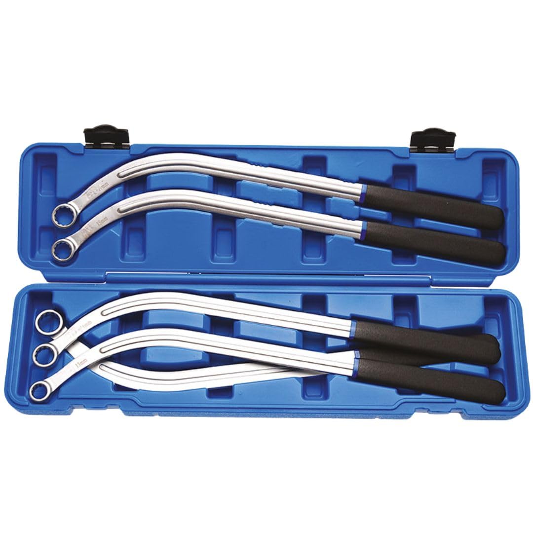 A.M.C. Clés tendeur de courroie Polygonales Courbes écrous Clés pour poulie Set 5 Pcs