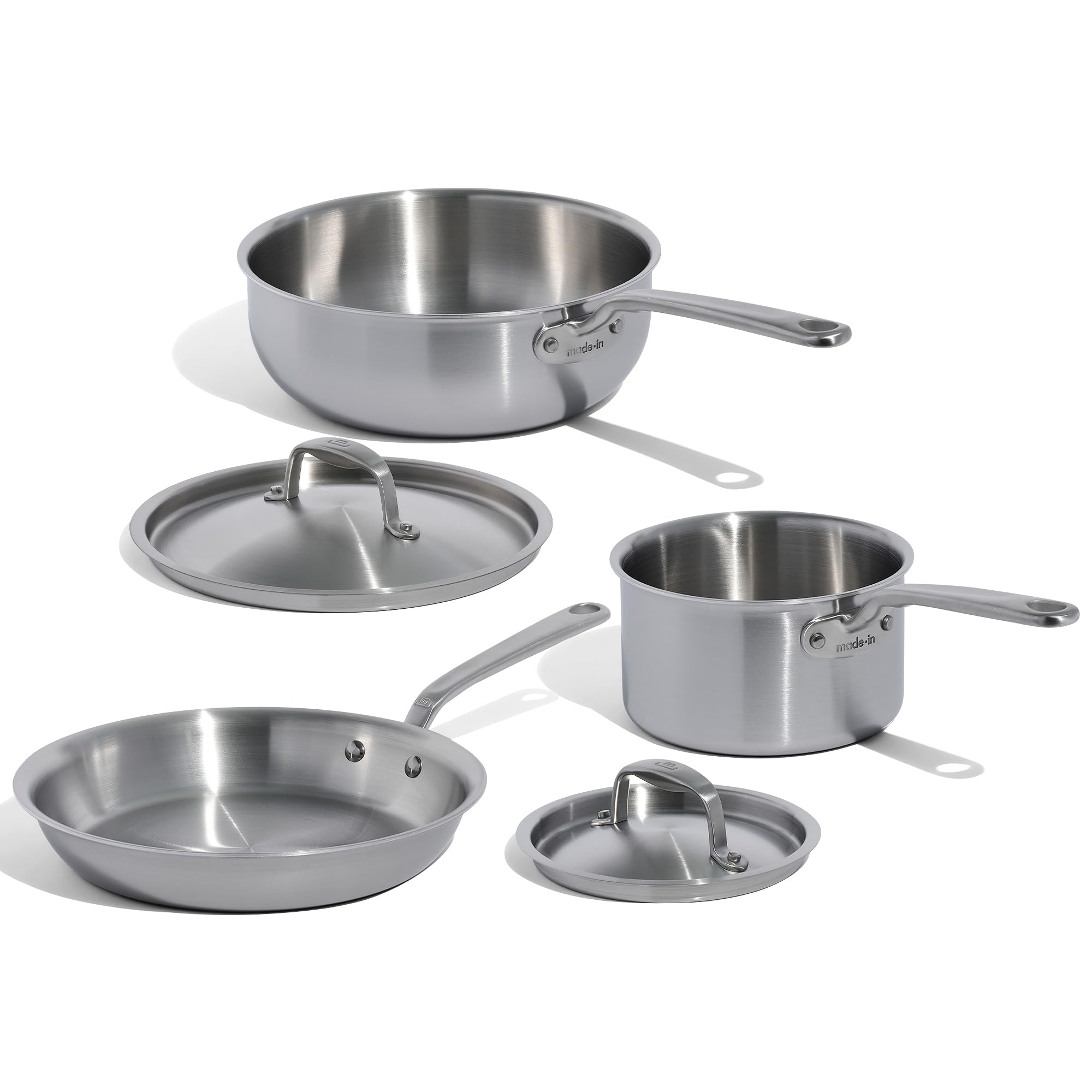 Made In Cookware | 5 Pc Stainless Steel Cookware Set