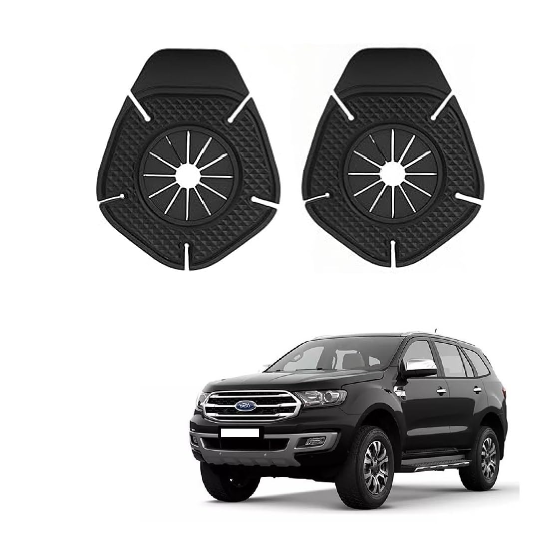 Car Windshield Wiper Arm Hole Dust & Water Protection Rubber Cover Pad Universal Fit for Ford Endeavour Type-2 (Black, Set of 2)-image-48