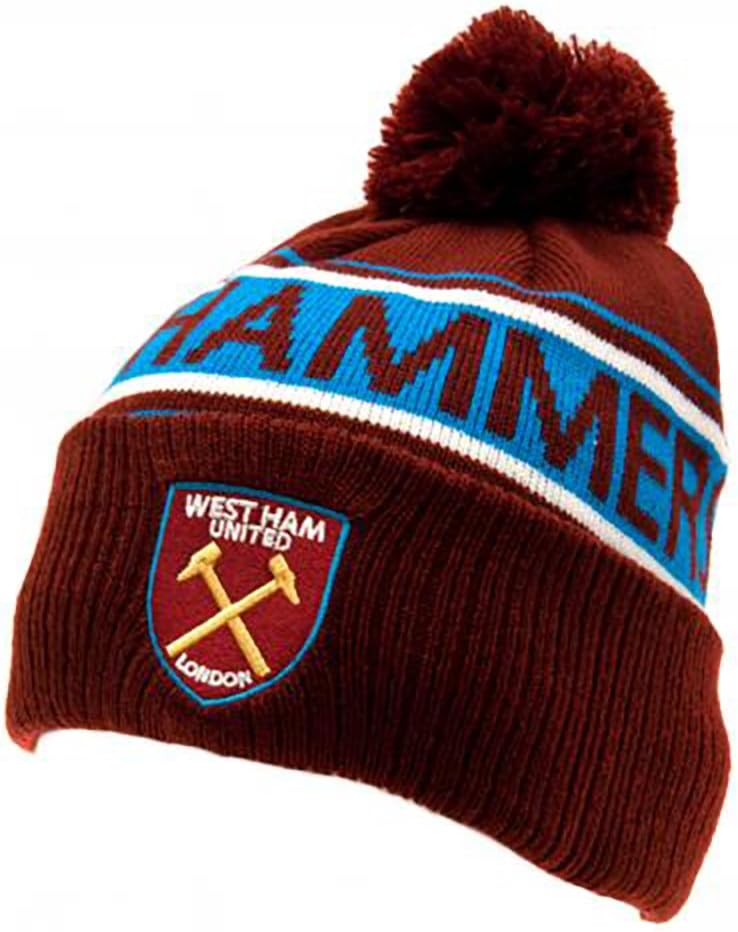 Official Licensed West Ham United F.C - Adult Ski Hat (TX)