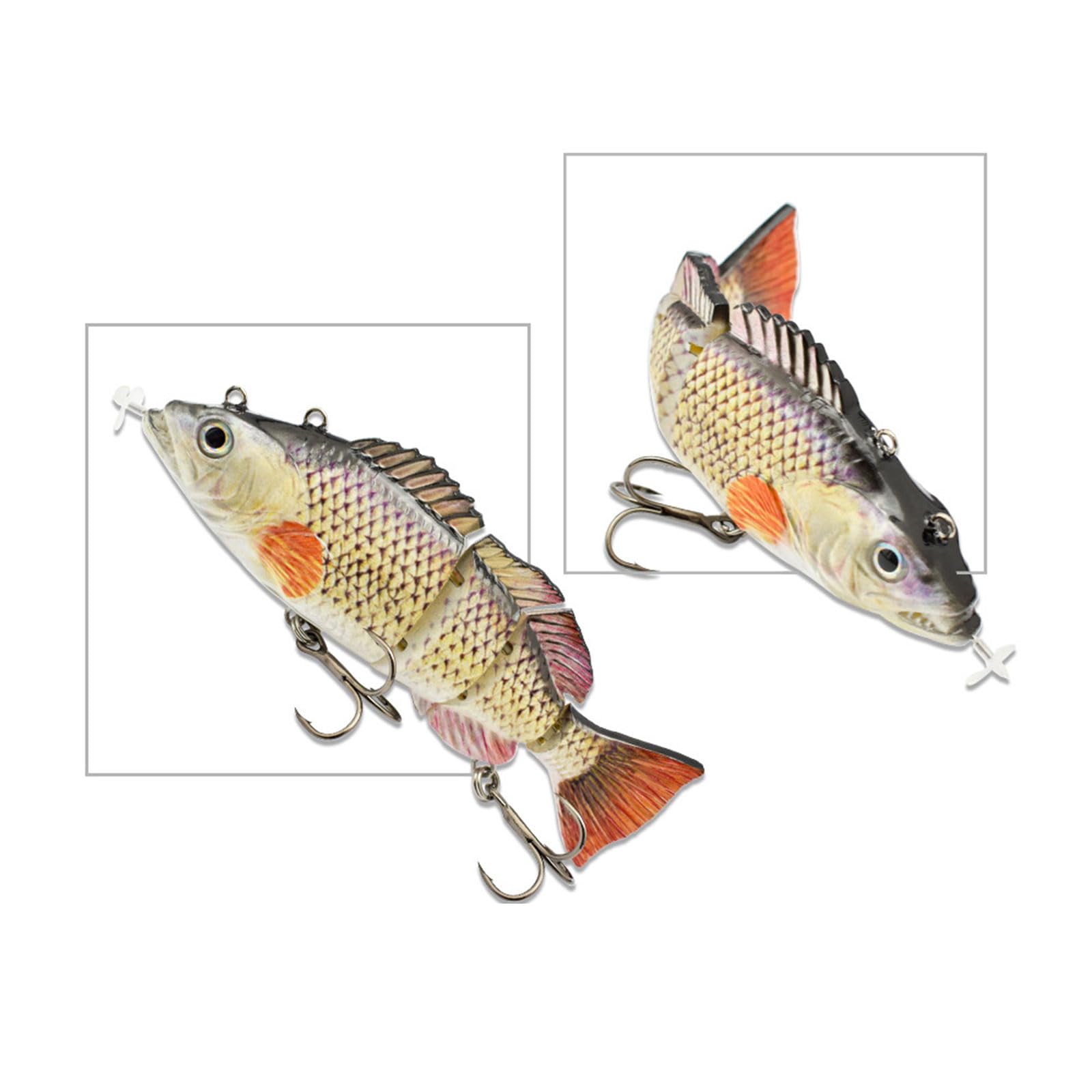 Señuelo de Pesca Recargable por USB