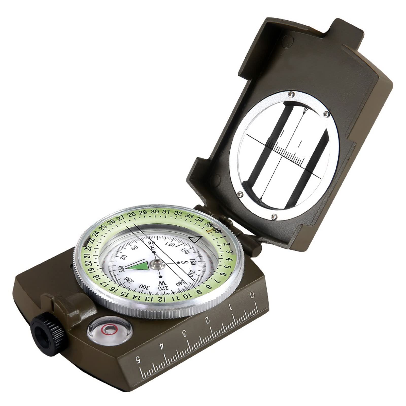 JINGYAN Kompasy Military Compass Survival Kompas Piesze wycieczki Outdoor Camping Sprzęt geologiczny