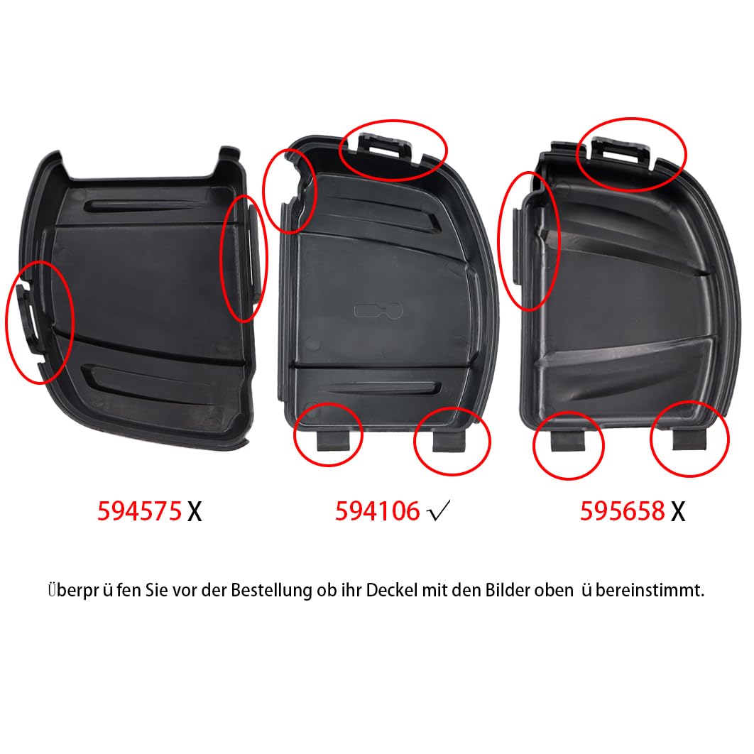 Levegőszűrő Fedél Briggs 675 EXI I 595658 , 590548 - Vaszkos - Foto 4