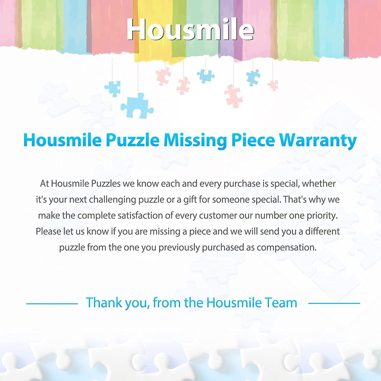 Housmile Jigsaw Puzzles 1000 Piece for Adults and Up, Cat World Puzzles, A-F Letter On The Back, 16.73 x 11.81inch Children's Gifts Educational Toys,Environmental Friendly Material : Toys & Games