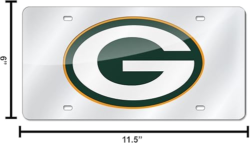 Vista 395 de Rico Industries Etiqueta láser NFL AFL Retro