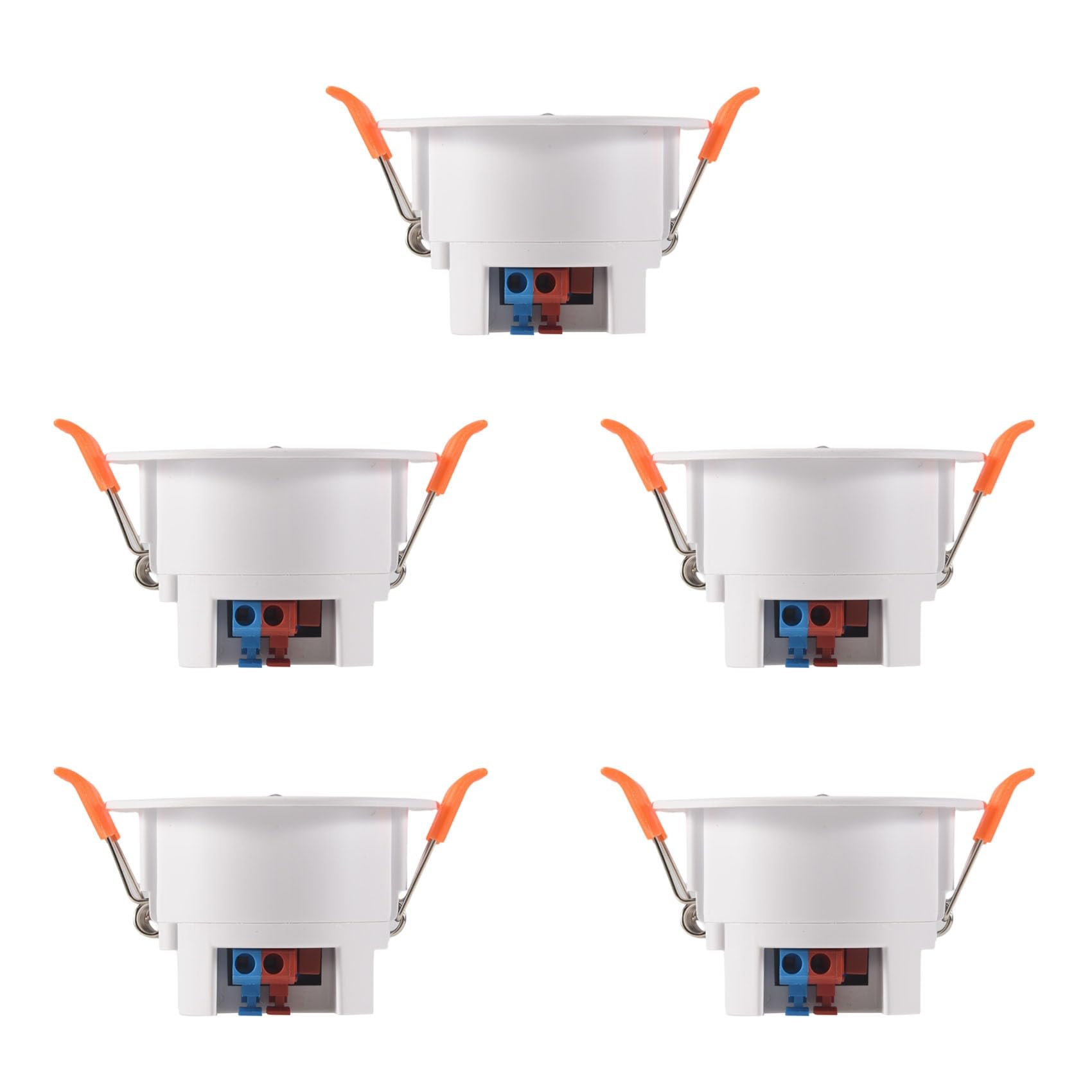 5X Sensor de Presencia Tuya ZigBee MmWave con Detección de Radar de Microondas de Luminancia Sensor de Movimiento PIR Montaje en Techo