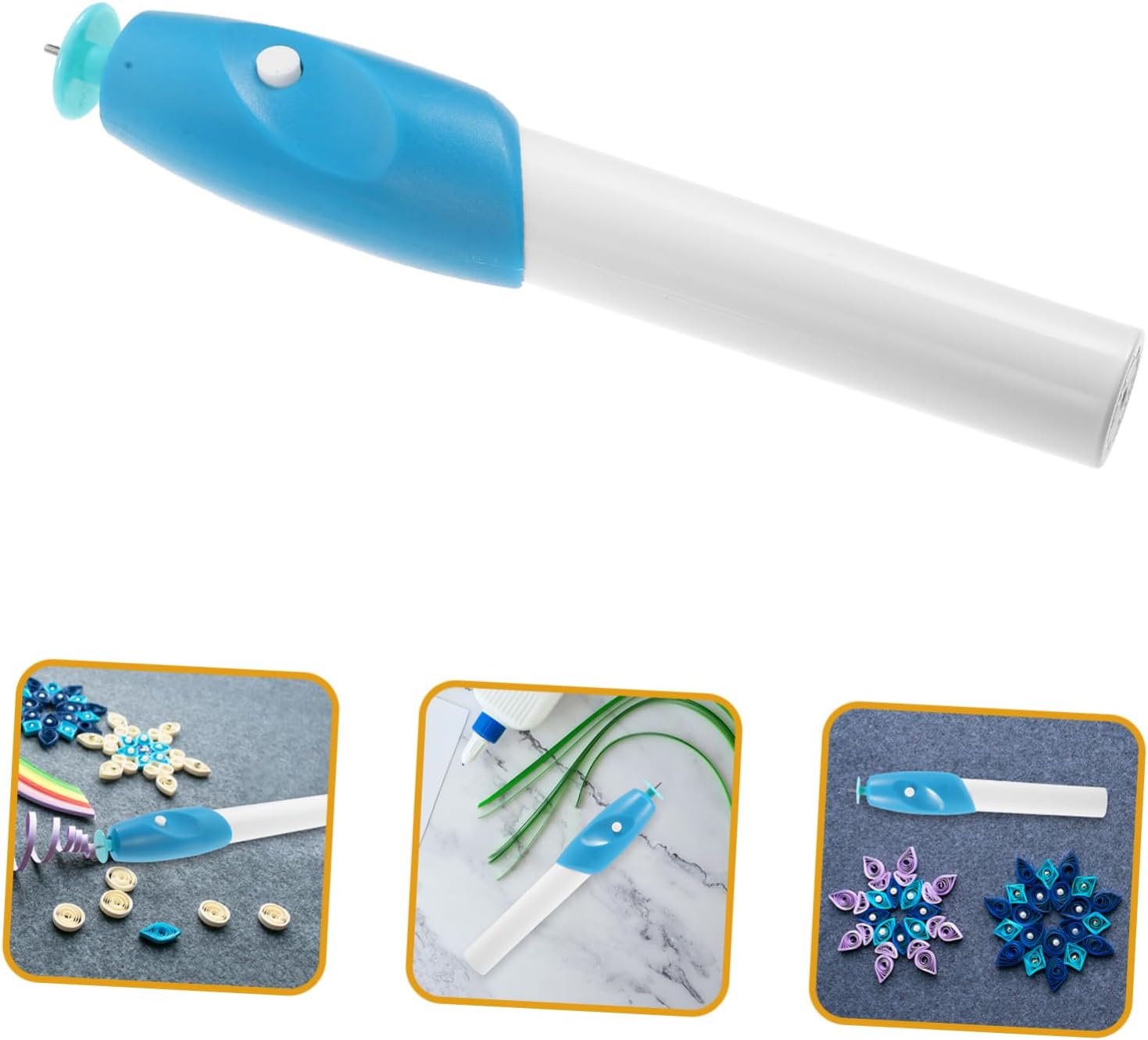 CORHAD Electric Quilling Pen Speed Paper Craft Tool for Easy Rolling and Curling for Art Projects and Cardmaking