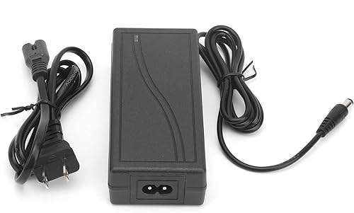 Miniatura 7 de Ejoyous Adaptador de batería de litio, adaptador de carga de scooter eléctrico de 100-240V enchufe de EE. UU. 42V 2A cargador de batería de litio