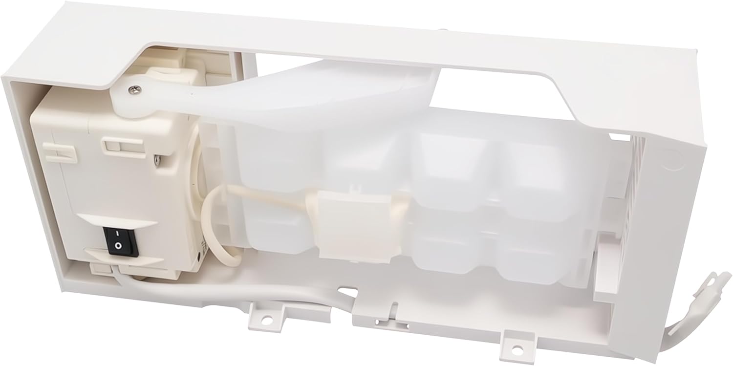 PartsBroz W11700250 Refrigerator Ice Maker Assembly W11359448 - Compatible with Whirlpool Ice Maker Replacement Amana Kenmore Maytag Fridge with Icemaker Part AP7219248 PS17216974 W11546935 W11633658