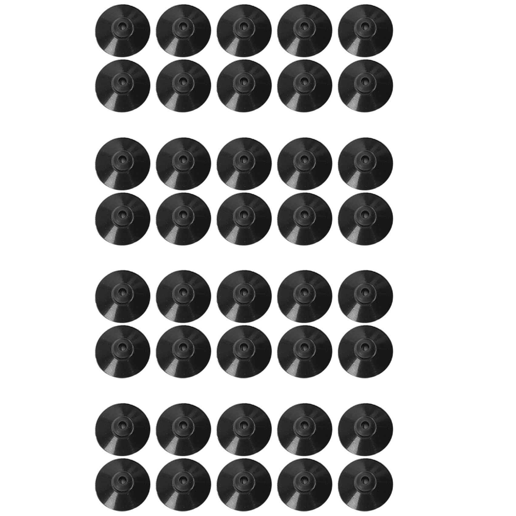 Jnchdghwa Black 40 X Rubber 27Mm Suction Cup Clip Sucker For Aquarium Fish Tank Pump