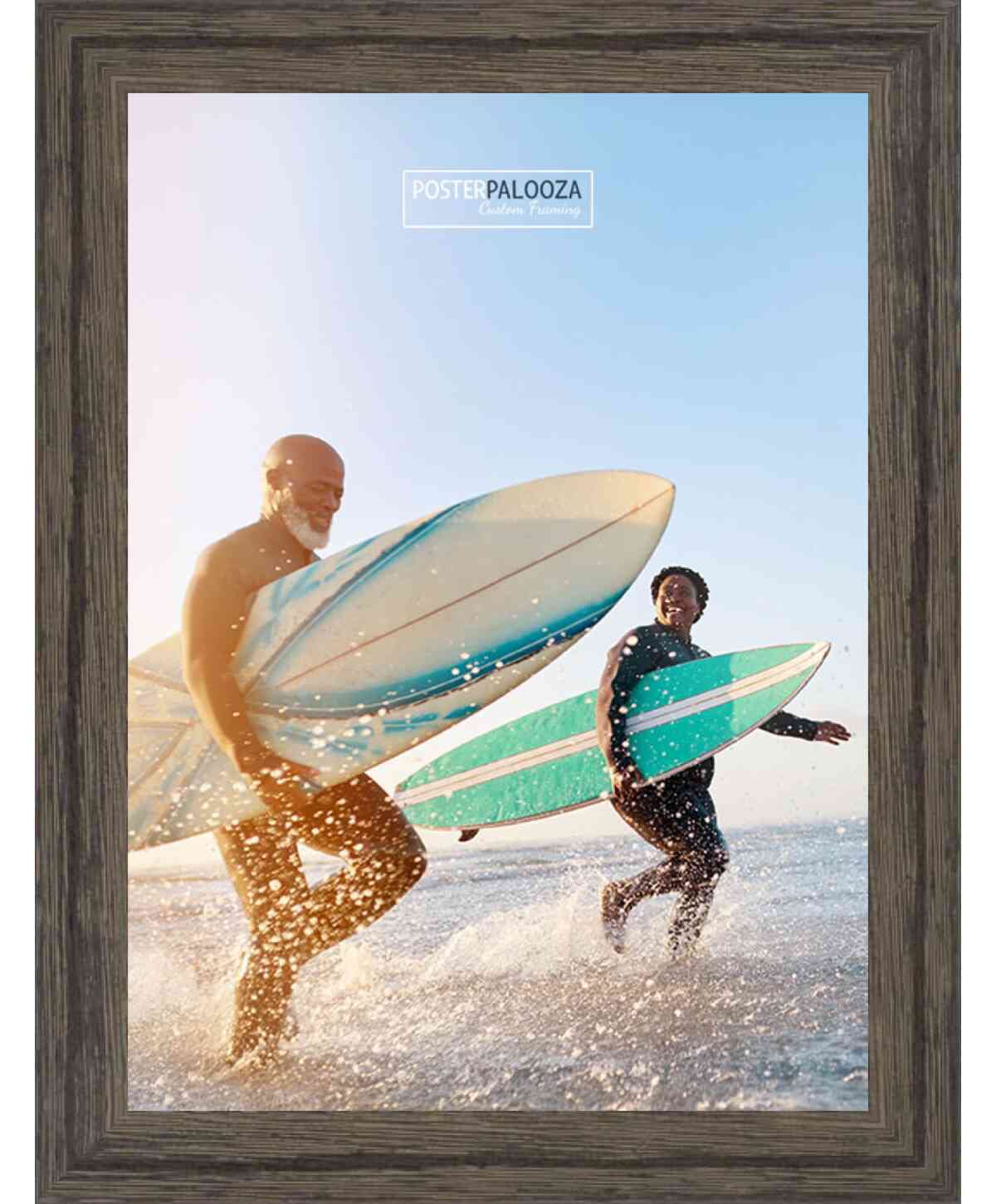絵画 FOCUS PRIME 5 Amazon.com - 11.5x16.5 Frame Dark Wood Rustic - Wood Picture Frame