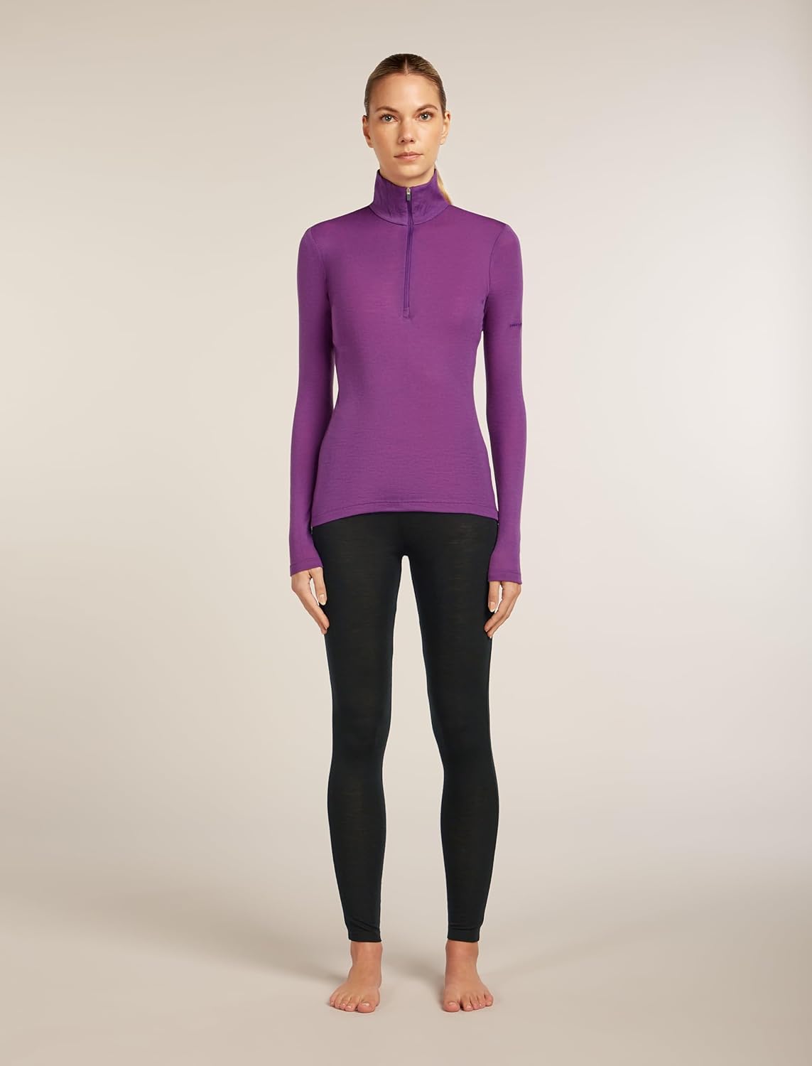 icebreaker Women's Merino 175 Everyday Long Sleeve Half Zip Thermal Top - Image 4