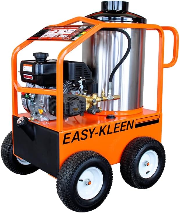 Easy-Kleen Commercial Hot Water Portable Pressure Power Washer, side view