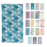 Hencely Beach Towels, 100% Cotton Soft Turkish Large Beach Towel 37 x 68 Inches for SPA, Beach, Pool