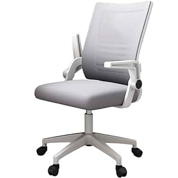 グレー×ネイビー・キャスターチェア ワークチェア・送料込み グレー×ネイビー・キャスターチェア ワークチェア・送料込み