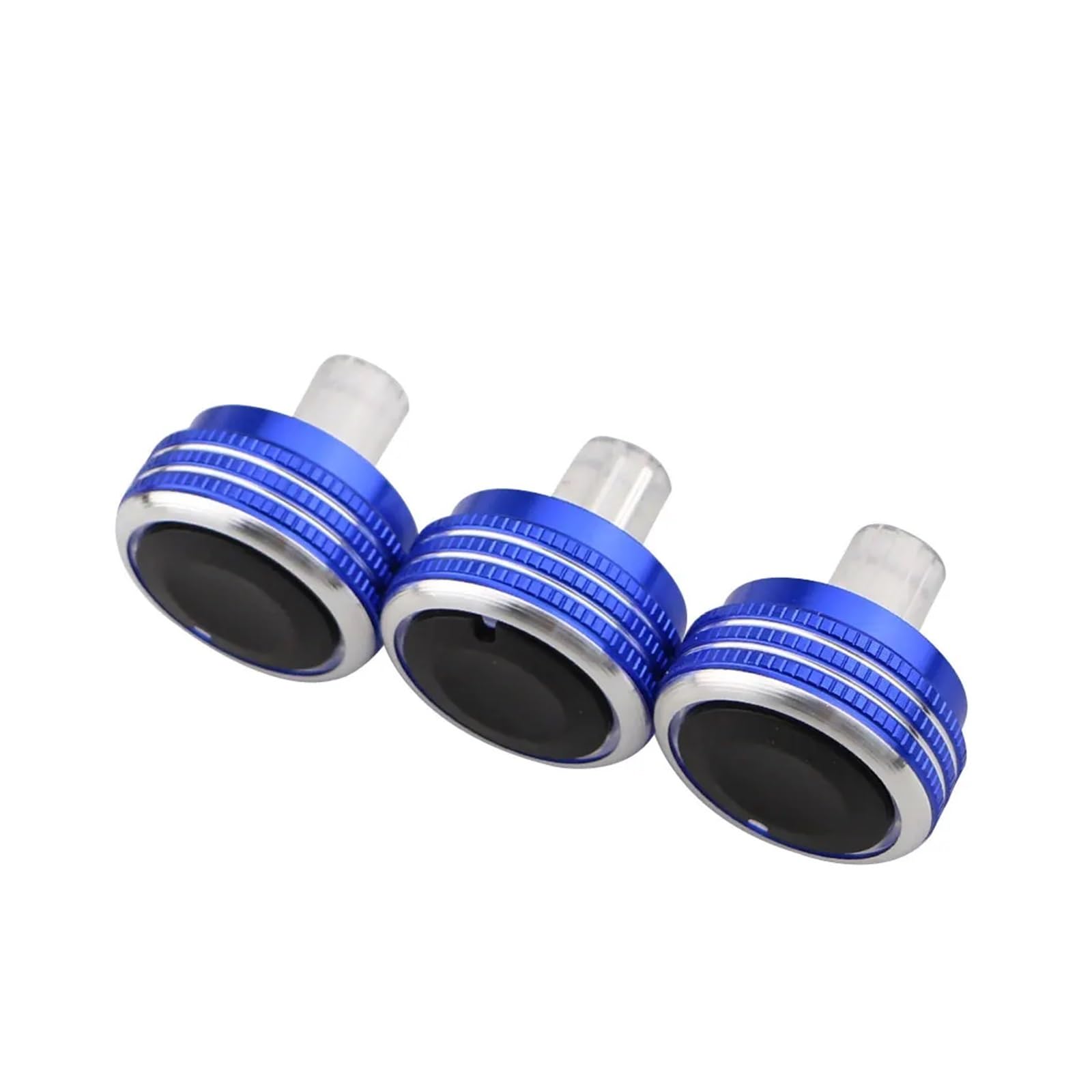Boutons de climatisation Honda City 2008-2014 commande de chauffage bleu