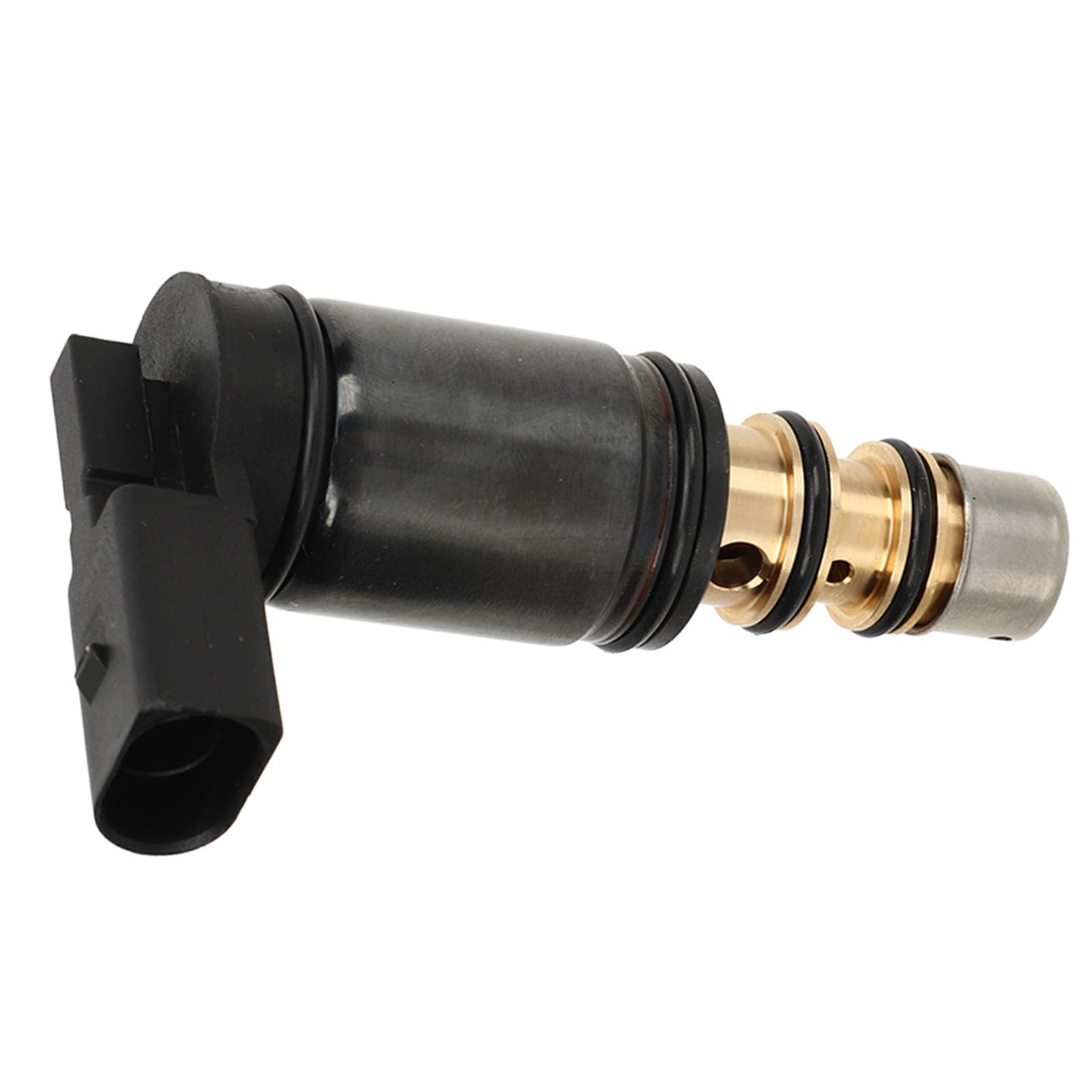 Válvula de Control Electrónica del Compresor de CA, Válvula de Ahorro de Energía de Control de Precisión de Repuesto para Motor de 2,0 L, de de Metal para Compresor 6SEU14C