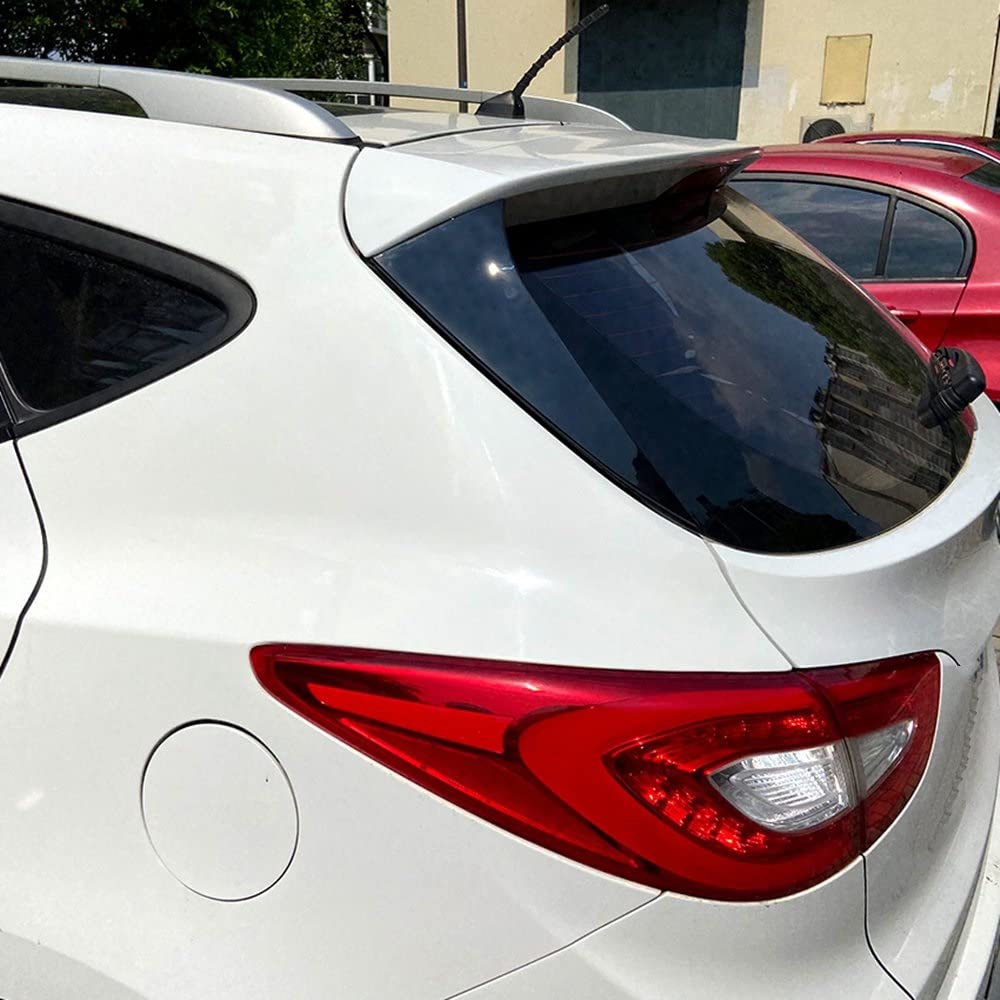2 stks Glanzend Zwart Achterruit Zijspoiler, Achterruit Spoiler, Spoiler Wing Auto Accessoires Vervanging voor Hyundai IX35 2010-2017