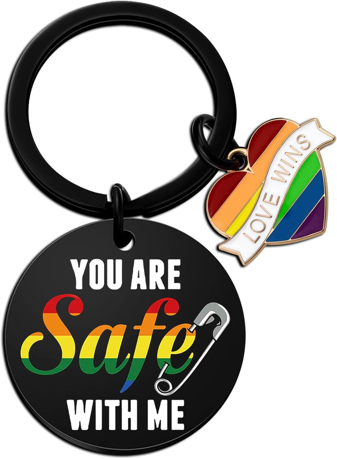 Funny Gay Keychain Gay Pride Gifts LGBT Keychain Lesbian Gift Valentines Day Christmas Birthday Gifts