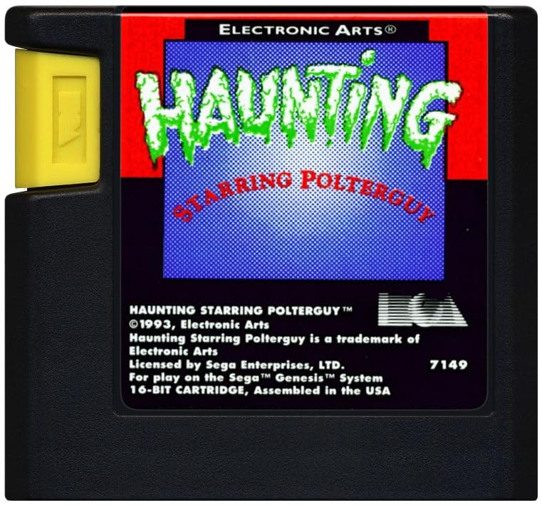 Image of Haunting Starring Polterguy - Sega Genesis (Renewed)