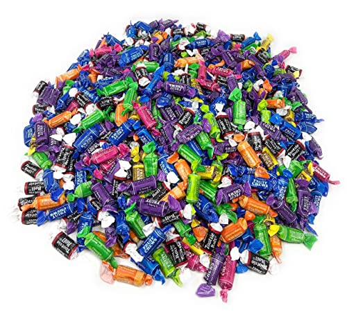 Holiday Tootsie Roll Fruit Chews And Original Chocolate Midgees American Chewy Taffies Candy Individually Wrapped In Resealable Bag Bulk 10 Lbs 500+pcs (160 oz) - Made In USA